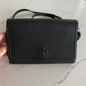 Tory Burch Thea Flat Wallet Crossbody